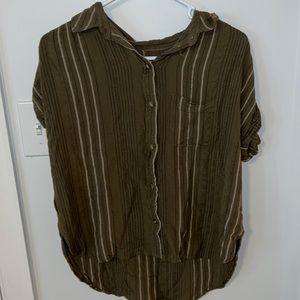cute button up shirt from american eagle
